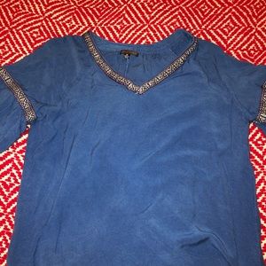 Blue long sleeve shirt